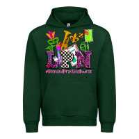 Forest Green mardi gras lpn licensed practical nurse Urban Hoodie - AdoDesignShop