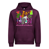 Mauve Wine mardi gras lpn licensed practical nurse Urban Hoodie - AdoDesignShop