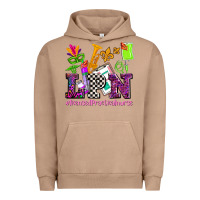 Pigment Burro mardi gras lpn licensed practical nurse Urban Hoodie - AdoDesignShop
