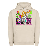 Pigment French Oak mardi gras lpn licensed practical nurse Urban Hoodie - AdoDesignShop