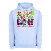 Pigment Grape Ice mardi gras lpn licensed practical nurse Urban Hoodie - AdoDesignShop