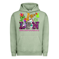Pigment Oil Green mardi gras lpn licensed practical nurse Urban Hoodie - AdoDesignShop