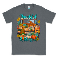 Charcoal Heather Thankful Blessed Classic Tee - texasbilliewilder