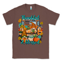 Chestnut Thankful Blessed Classic Tee - texasbilliewilder