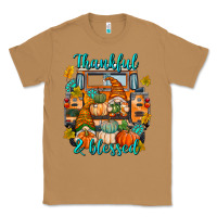 Toasted Coconut Thankful Blessed Classic Tee - texasbilliewilder