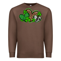Chestnut st patricks day western hearts Premium Sweatshirt - Artiststas