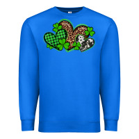 True Royal st patricks day western hearts Premium Sweatshirt - Artiststas