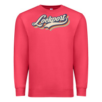 Cardinal I Love Lockport City Usa Retro Vintage Premium Sweatshirt - minhPixels