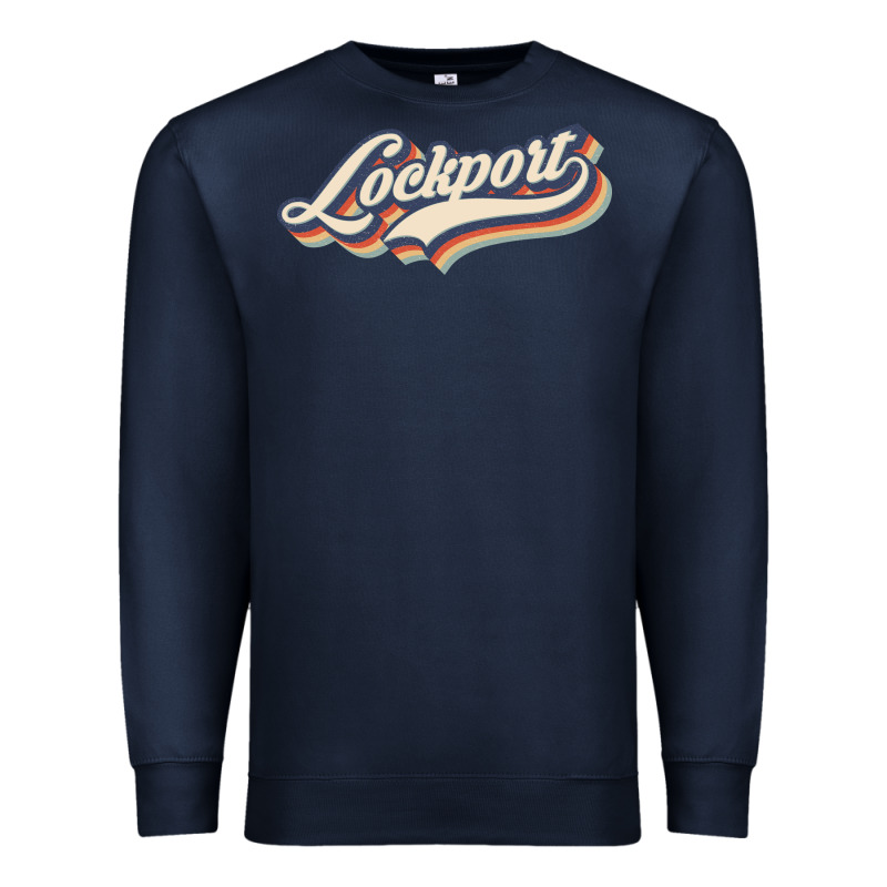 I Love Lockport City Usa Retro Vintage Premium Sweatshirt by minhPixels | Teevron