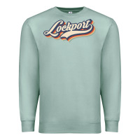 Seafoam I Love Lockport City Usa Retro Vintage Premium Sweatshirt - minhPixels