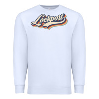 White I Love Lockport City Usa Retro Vintage Premium Sweatshirt - minhPixels