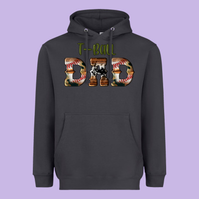 Sport T Ball Dad Heavyweight Hoodie Designed By Artiststas