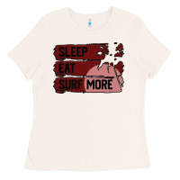 Bone surf, sleep, eat Ladies Tee - Bettercallsaul