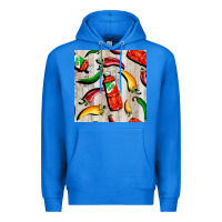True Royal mexican chili and pepper seamless pattern Premium Hoodie - BundleAndBundleShop