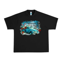 Black its the wonderful time of the year truck Urban Heavy Tee - CowGirlArtShop