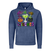 Vintage Denim drink up witches Vintage Hoodie - CowGirlArtShop