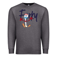 Charcoal Heather forky Premium Sweatshirt - minhPixels