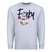 Heather Grey forky Premium Sweatshirt - minhPixels
