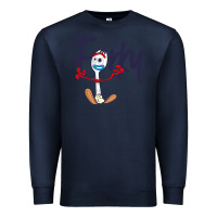 Navy forky Premium Sweatshirt - minhPixels