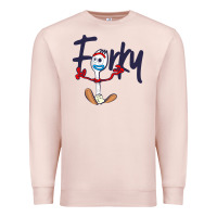 Pale Pink forky Premium Sweatshirt - minhPixels