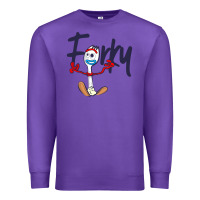 Purple forky Premium Sweatshirt - minhPixels