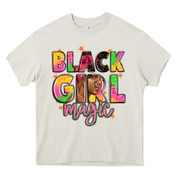 Cream black girl magic Heavy Core Tee - Artiststas