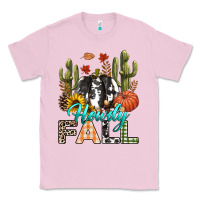 Bubblegum Pink Howdy Fall Classic Tee - texasbilliewilder