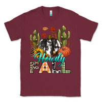 Burgundy Howdy Fall Classic Tee - texasbilliewilder