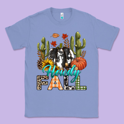 Howdy Fall Classic Tee Designed By Texasbilliewilder