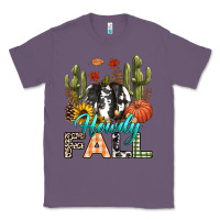 Lavender Howdy Fall Classic Tee - texasbilliewilder