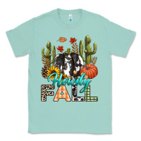 Seafoam Howdy Fall Classic Tee - texasbilliewilder