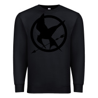 Black hunger games spiral movie Premium Sweatshirt - minhPixels