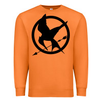 Carrot hunger games spiral movie Premium Sweatshirt - minhPixels
