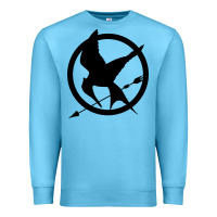 Ocean Blue hunger games spiral movie Premium Sweatshirt - minhPixels