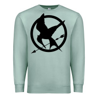 Seafoam hunger games spiral movie Premium Sweatshirt - minhPixels
