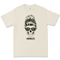 Bone Camouflage Pattern Mom Skull Premium Tee - Bettercallsaul