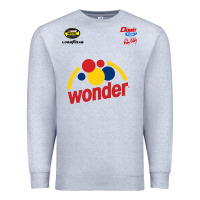 Heather Grey ricky bobby talladega nights pit crew Premium Sweatshirt - minhPixels