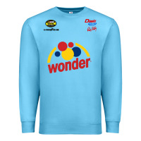 Ocean Blue ricky bobby talladega nights pit crew Premium Sweatshirt - minhPixels