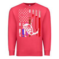 Cardinal b.ra.zi.li.an j.i.u jit.su stars & stripes rank b.j flag shirt Premium Sweatshirt - minhPixels