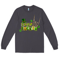 Sham Rockin Skeleton Hand St. Patrick's Long Sleeve Tee | Teevron