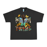 Pigment Black mom of twins boys mother's day Urban Heavy Tee - CowGirlArtShop