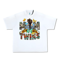 White mom of twins boys mother's day Urban Heavy Tee - CowGirlArtShop