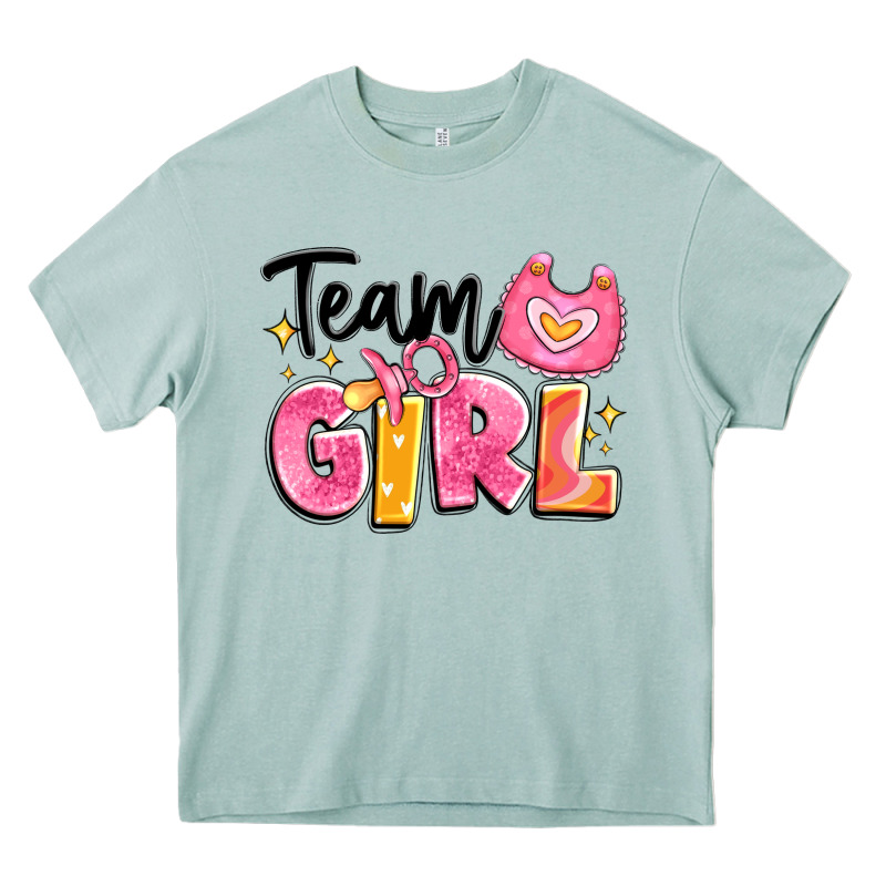 Team Girl Heavy Core Tee by Artiststas | Teevron