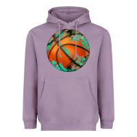 Lavender western basketball camouflage glitter pattern Heavyweight Hoodie - Artiststas