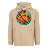 Mushroom western basketball camouflage glitter pattern Heavyweight Hoodie - Artiststas