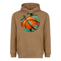 Toasted Coconut western basketball camouflage glitter pattern Heavyweight Hoodie - Artiststas