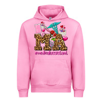 Fuchsia Pink valentines day m a medical assistant Urban Hoodie - AdoDesignShop