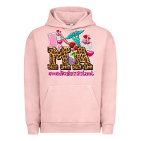 Pigment Salmon valentines day m a medical assistant Urban Hoodie - AdoDesignShop