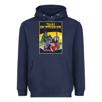 Navy Tales From The Cryptkeeper-Figzk Heavyweight Hoodie - minhPixels