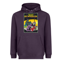 Plum Tales From The Cryptkeeper-Figzk Heavyweight Hoodie - minhPixels